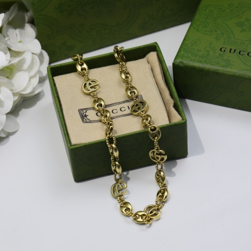 Replica Gucci Necklace For Women #979553 $40.00 USD for Wholesale