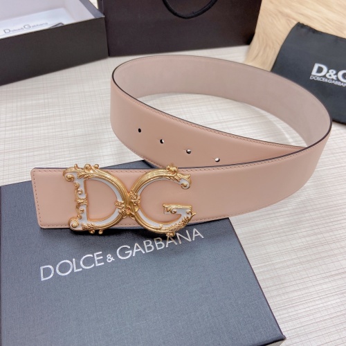 Replica Dolce & Gabbana D&G AAA Quality Belts For Women #979902 $82.00 USD for Wholesale