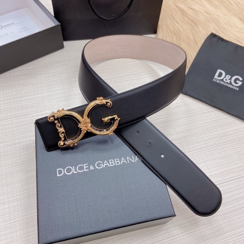 Replica Dolce & Gabbana D&G AAA Quality Belts For Women #979905 $82.00 USD for Wholesale