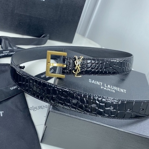 Yves Saint Laurent AAA Belts For Women #981797 $45.00 USD, Wholesale Replica Yves Saint Laurent AAA Quality Belts