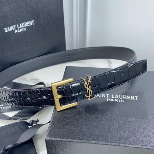 Replica Yves Saint Laurent AAA Belts For Women #981797 $45.00 USD for Wholesale