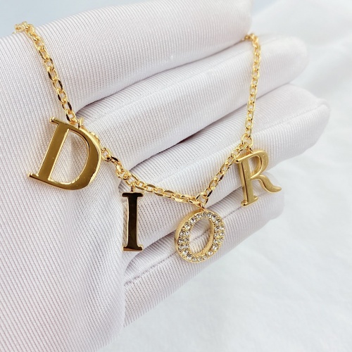 Replica Christian Dior Necklace For Unisex #984973 $29.00 USD for Wholesale