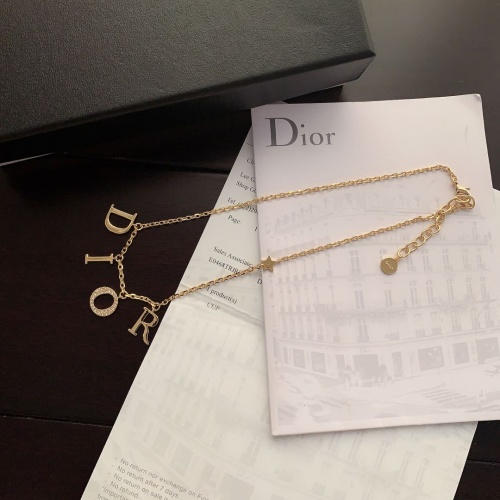 Replica Christian Dior Necklace For Unisex #984973 $29.00 USD for Wholesale