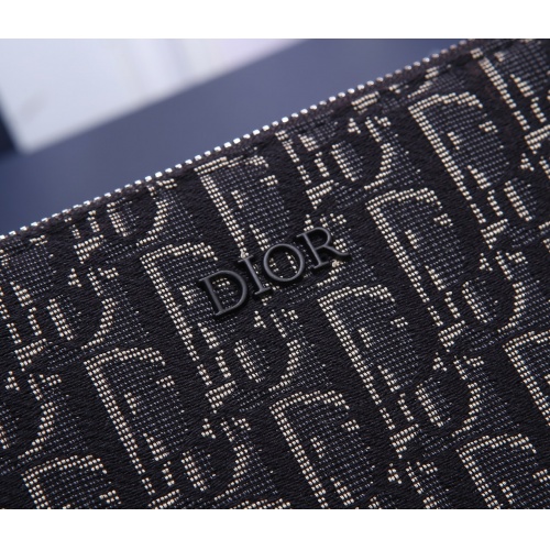 Replica Christian Dior AAA Man Wallets #985109 $82.00 USD for Wholesale