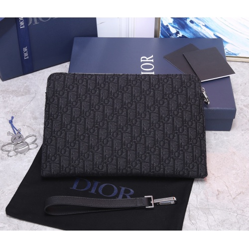 Replica Christian Dior AAA Man Wallets #985113 $88.00 USD for Wholesale