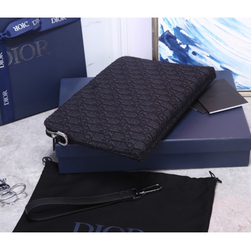 Replica Christian Dior AAA Man Wallets #985113 $88.00 USD for Wholesale