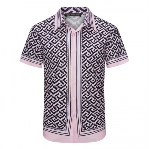 Versace Shirts Short Sleeved For Men #985608 $36.00 USD, Wholesale Replica Versace Shirts