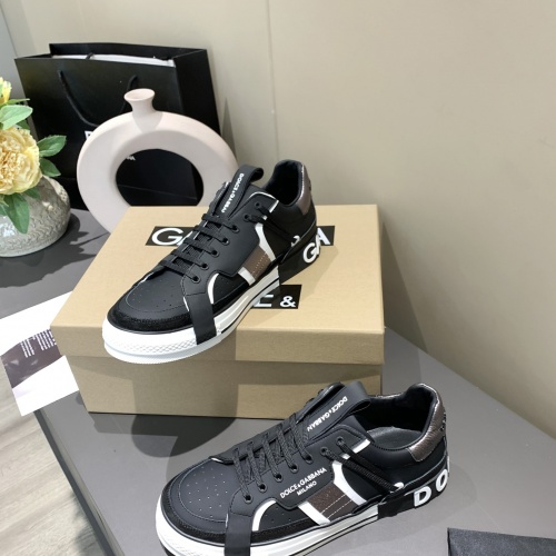 Replica Dolce & Gabbana D&G Casual Shoes For Men #986761 $98.00 USD for Wholesale