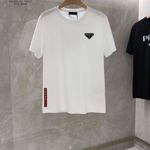 Prada T-Shirts Short Sleeved For Unisex #986923 $25.00 USD, Wholesale Replica Prada T-Shirts