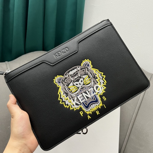 Kenzo AAA Man Wallets #988585 $52.00 USD, Wholesale Replica Kenzo AAA Man Wallets