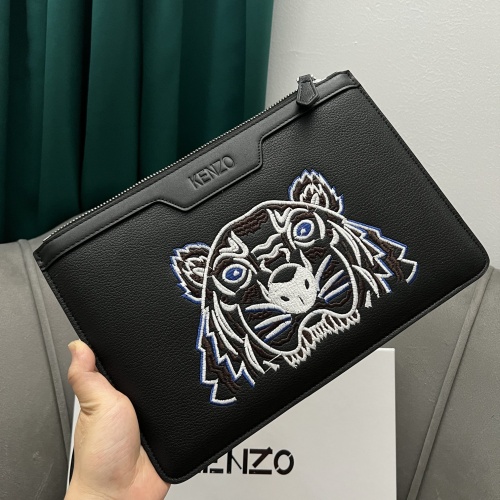 Kenzo AAA Man Wallets #988586 $52.00 USD, Wholesale Replica Kenzo AAA Man Wallets