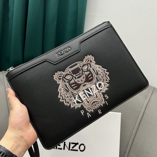 Kenzo AAA Man Wallets #988587 $52.00 USD, Wholesale Replica Kenzo AAA Man Wallets