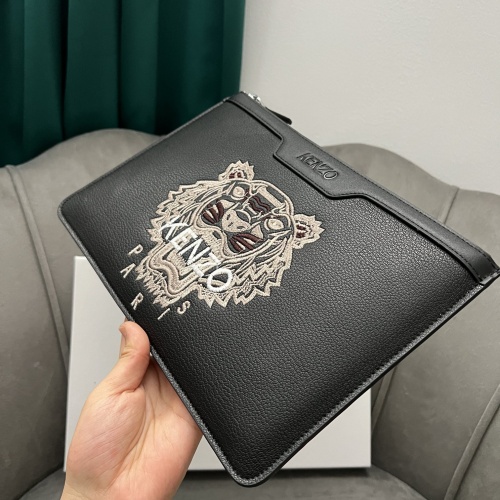 Replica Kenzo AAA Man Wallets #988587 $52.00 USD for Wholesale