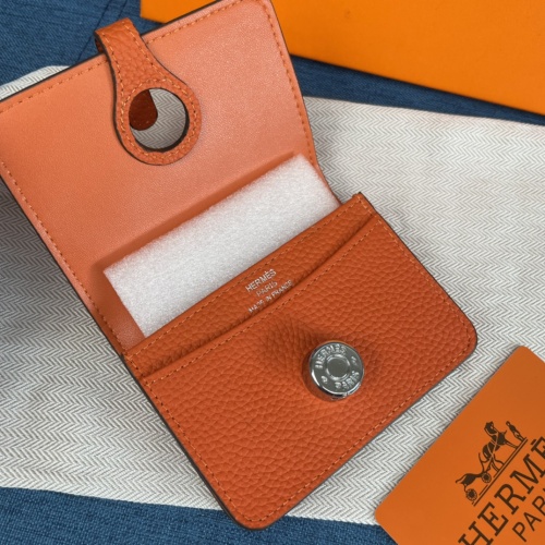 Replica Hermes AAA Quality Wallets For Women #988811 $38.00 USD for Wholesale