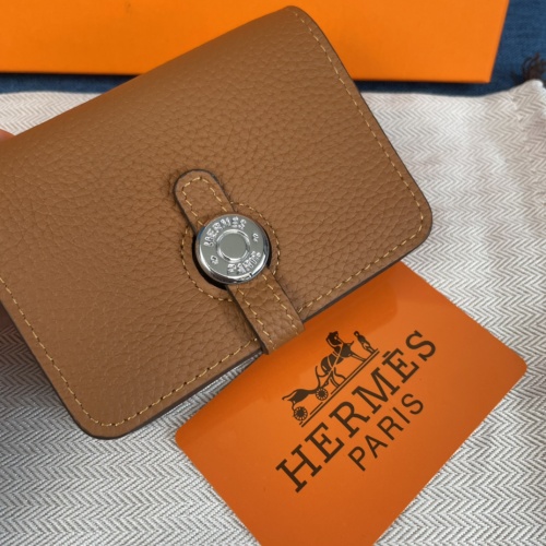 Replica Hermes AAA Quality Wallets For Women #988812 $38.00 USD for Wholesale