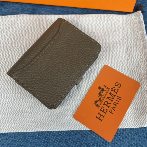 Replica Hermes AAA Quality Wallets For Women #988813 $38.00 USD for Wholesale