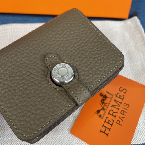 Replica Hermes AAA Quality Wallets For Women #988813 $38.00 USD for Wholesale