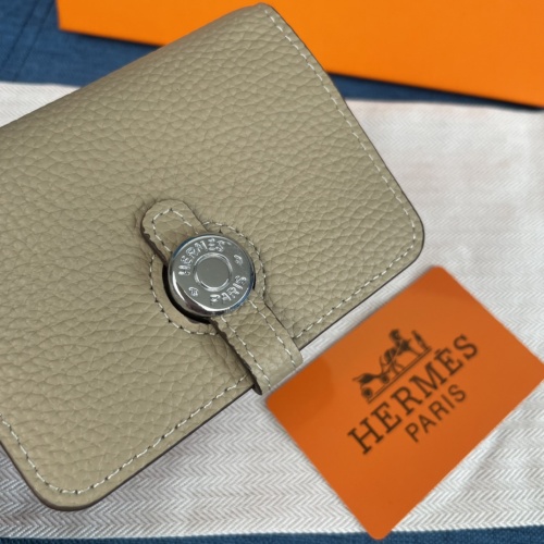 Replica Hermes AAA Quality Wallets For Women #988814 $38.00 USD for Wholesale