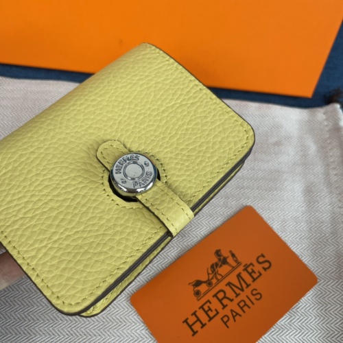 Replica Hermes AAA Quality Wallets For Women #988816 $38.00 USD for Wholesale