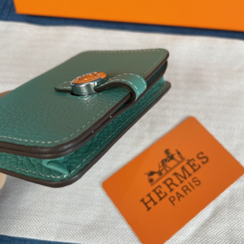 Replica Hermes AAA Quality Wallets For Women #988818 $38.00 USD for Wholesale