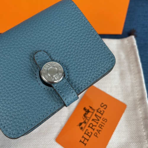 Replica Hermes AAA Quality Wallets For Women #988819 $38.00 USD for Wholesale