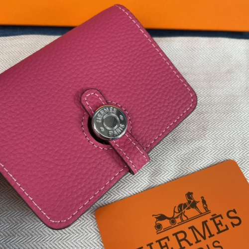 Replica Hermes AAA Quality Wallets For Women #988823 $38.00 USD for Wholesale