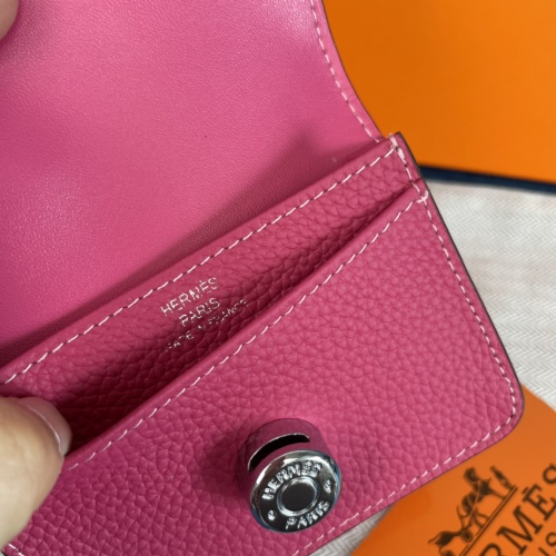 Replica Hermes AAA Quality Wallets For Women #988823 $38.00 USD for Wholesale