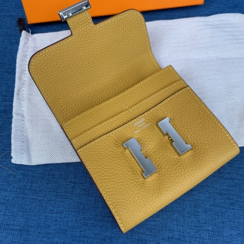 Replica Hermes AAA Quality Wallets For Women #988838 $48.00 USD for Wholesale