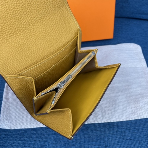 Replica Hermes AAA Quality Wallets For Women #988838 $48.00 USD for Wholesale