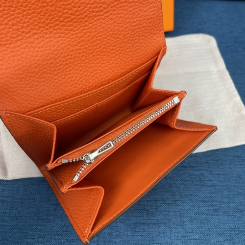 Replica Hermes AAA Quality Wallets For Women #988840 $48.00 USD for Wholesale