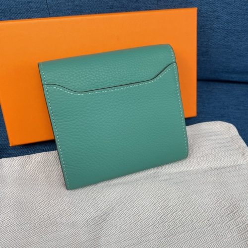 Replica Hermes AAA Quality Wallets For Women #988842 $48.00 USD for Wholesale