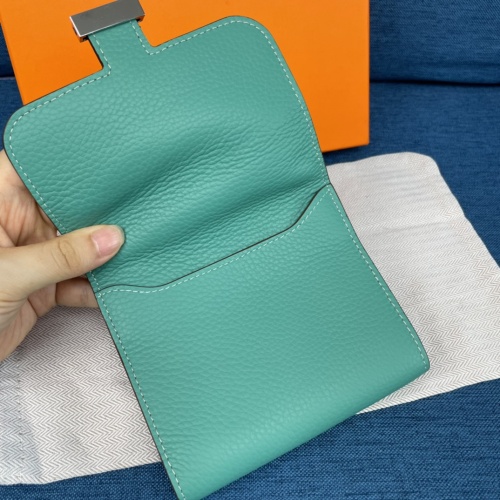 Replica Hermes AAA Quality Wallets For Women #988842 $48.00 USD for Wholesale