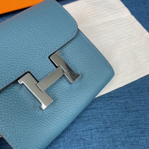 Replica Hermes AAA Quality Wallets For Women #988844 $48.00 USD for Wholesale