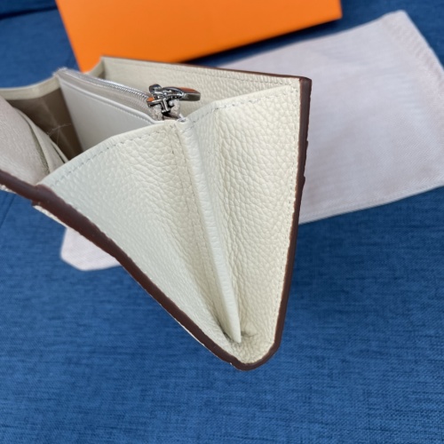 Replica Hermes AAA Quality Wallets For Women #988874 $56.00 USD for Wholesale