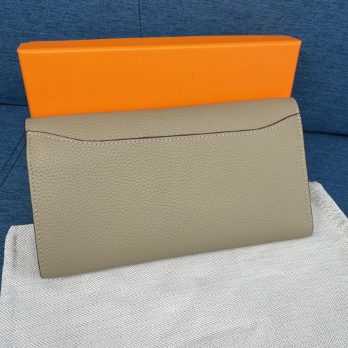 Replica Hermes AAA Quality Wallets For Women #988875 $56.00 USD for Wholesale