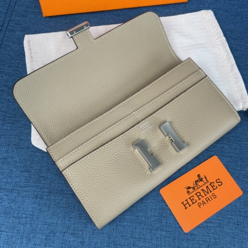 Replica Hermes AAA Quality Wallets For Women #988875 $56.00 USD for Wholesale