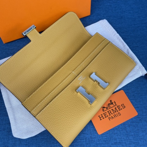 Replica Hermes AAA Quality Wallets For Women #988876 $56.00 USD for Wholesale