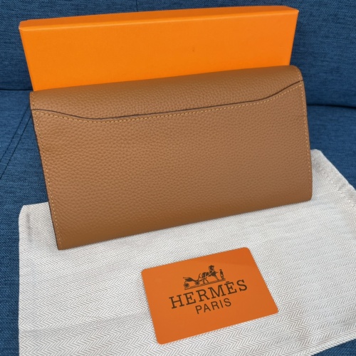 Replica Hermes AAA Quality Wallets For Women #988877 $56.00 USD for Wholesale