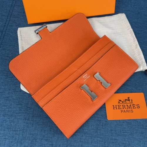 Replica Hermes AAA Quality Wallets For Women #988878 $56.00 USD for Wholesale