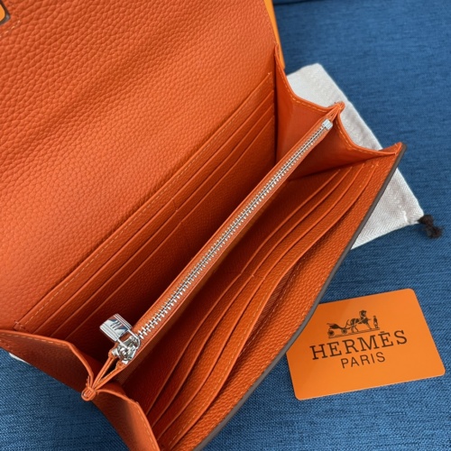 Replica Hermes AAA Quality Wallets For Women #988878 $56.00 USD for Wholesale