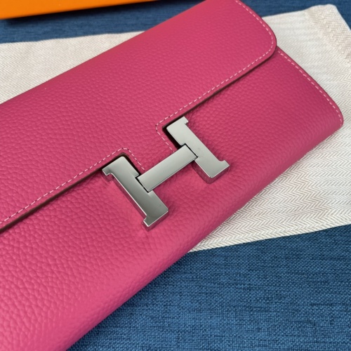 Replica Hermes AAA Quality Wallets For Women #988879 $56.00 USD for Wholesale