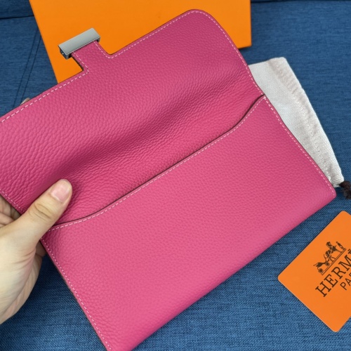 Replica Hermes AAA Quality Wallets For Women #988879 $56.00 USD for Wholesale