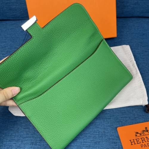 Replica Hermes AAA Quality Wallets For Women #988882 $56.00 USD for Wholesale