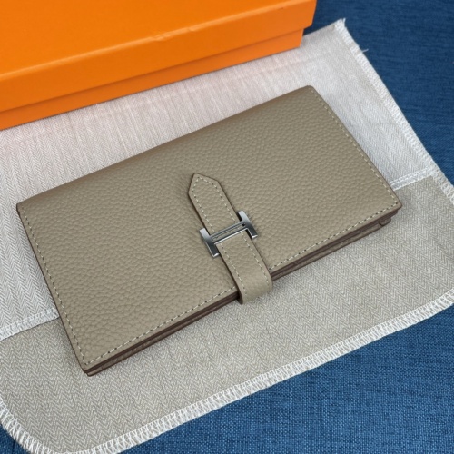 Replica Hermes AAA Quality Wallets For Women #988888 $52.00 USD for Wholesale