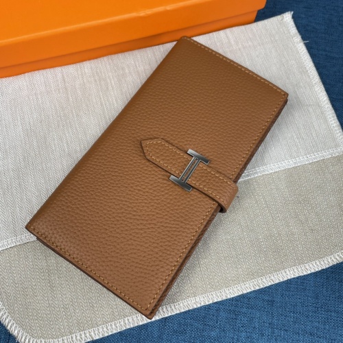 Replica Hermes AAA Quality Wallets For Women #988890 $52.00 USD for Wholesale