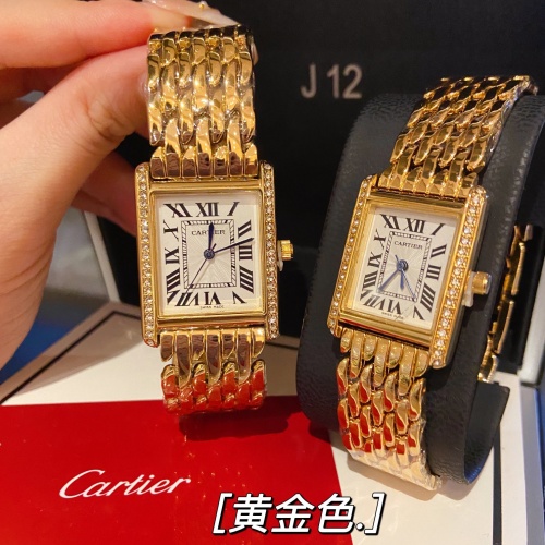 Replica Cartier Watches For Unisex #988949 $27.00 USD for Wholesale