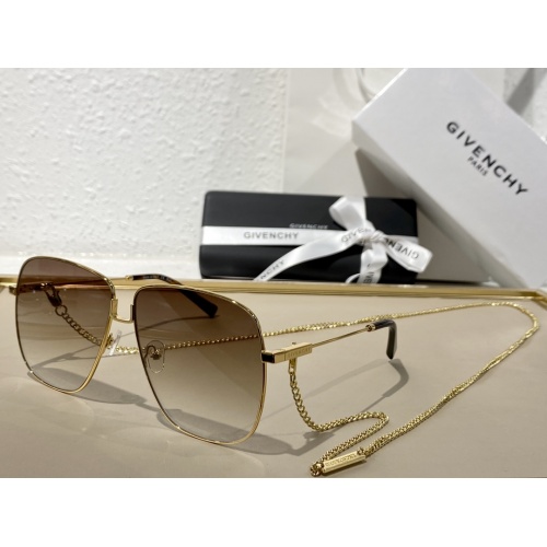 Givenchy AAA Quality Sunglasses #991593 $64.00 USD, Wholesale Replica Givenchy AAA Quality Sunglasses