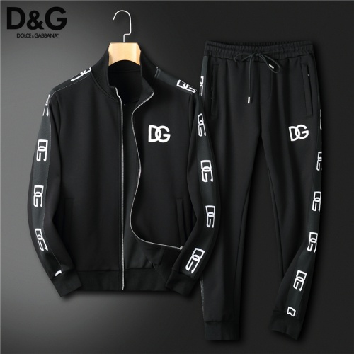 Dolce &amp; Gabbana D&amp;G Tracksuits Long Sleeved For Men #991737 $92.00 USD, Wholesale Replica Dolce &amp; Gabbana D&amp;G Tracksuits