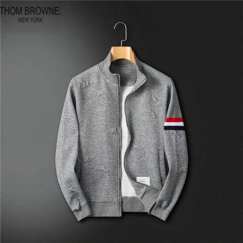 Replica Thom Browne TB Tracksuits Long Sleeved For Men #991752 $92.00 USD for Wholesale