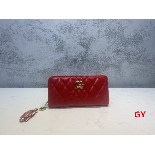 Replica Gucci Wallets For Women #991867 $19.00 USD for Wholesale